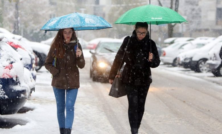 Snijeg za vikend u BiH, temperature do -5 stepeni Snijeg za vikend u BiH, temperature do -5 stepeni