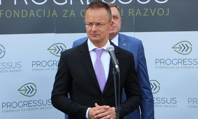 MVP Mađarske Szijjarto: Podržavamo Dodika
MVP Mađarske Szijjarto: Podržavamo Dodika MVP Mađarske Szijjarto: Podržavamo Dodika
MVP Mađarske Szijjarto: Podržavamo Dodika